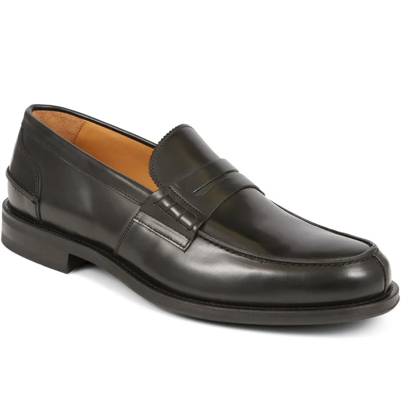 Chorleywood2 Leather Blake Stitched Penny Loafers - CHORLEYWOOD2 / 325 301 - Black