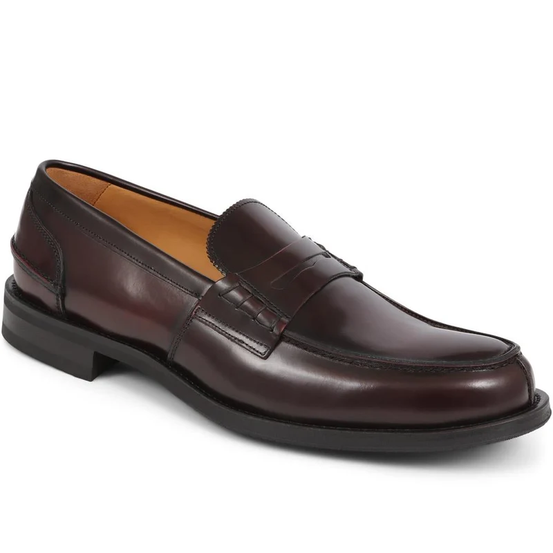 Chorleywood2 Leather Blake Stitched Penny Loafers - CHORLEYWOOD2 / 325 301 - Burgundy