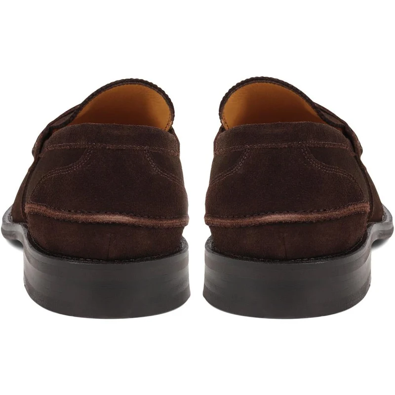 Chorleywood2 Leather Blake Stitched Penny Loafers - CHORLEYWOOD2 / 325 301 - Brown Suede