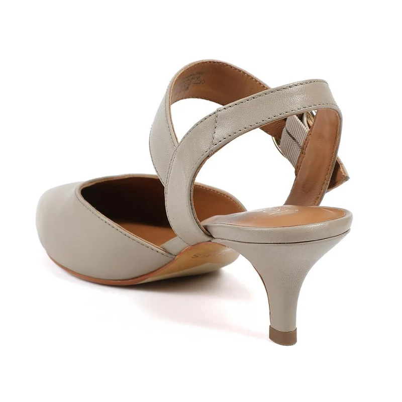 Yohanna Leather Court Shoes - YOHANNA / 325 144 - Beige