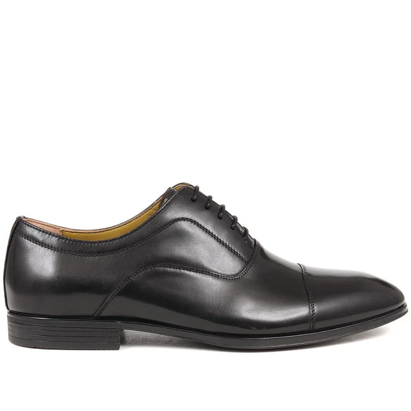 Middleham Leather Oxford Shoes - MIDDLEHAM / 323 640 - Black
