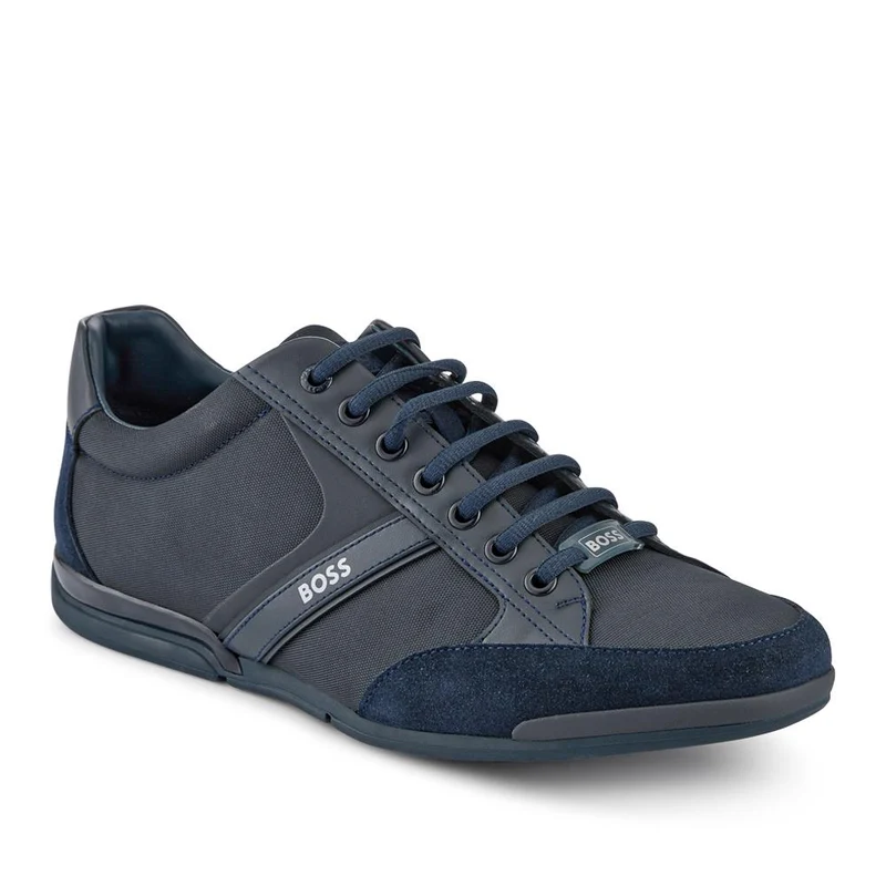 Boss Mixed-Material Trainers - HUGO41501 / 327 621 - Navy