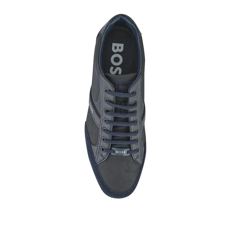 Boss Mixed-Material Trainers - HUGO41501 / 327 621 - Navy