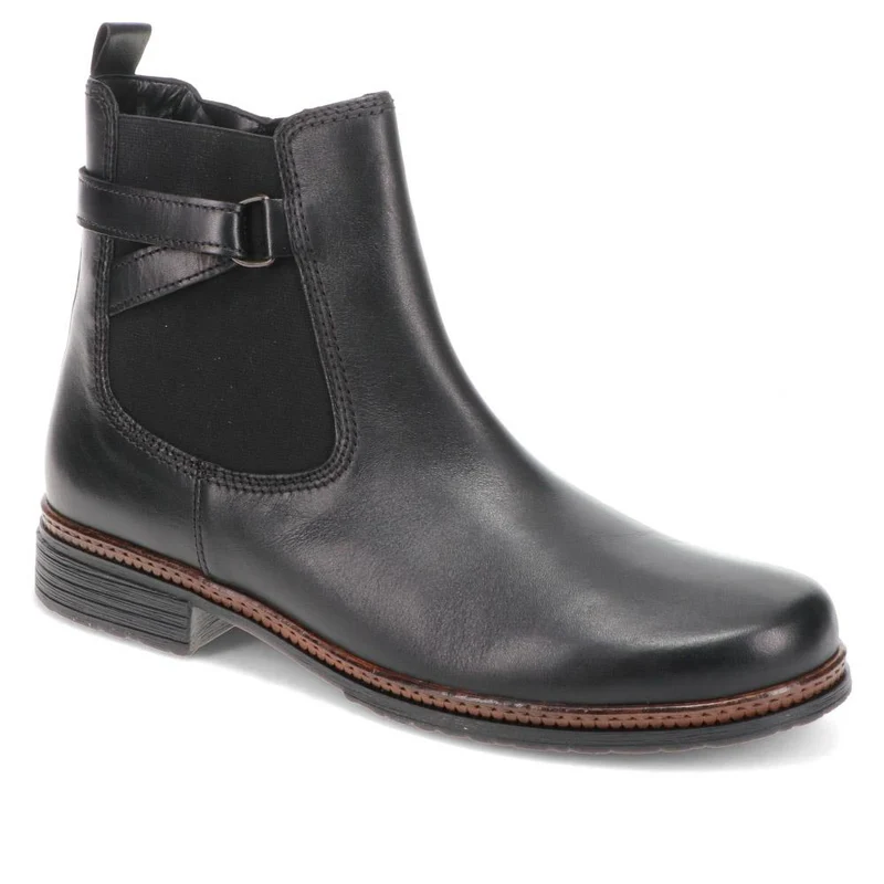 Nolene Gabor Buckle-Detailed Chelsea Boots - GAB40531 / 326 337 - Black