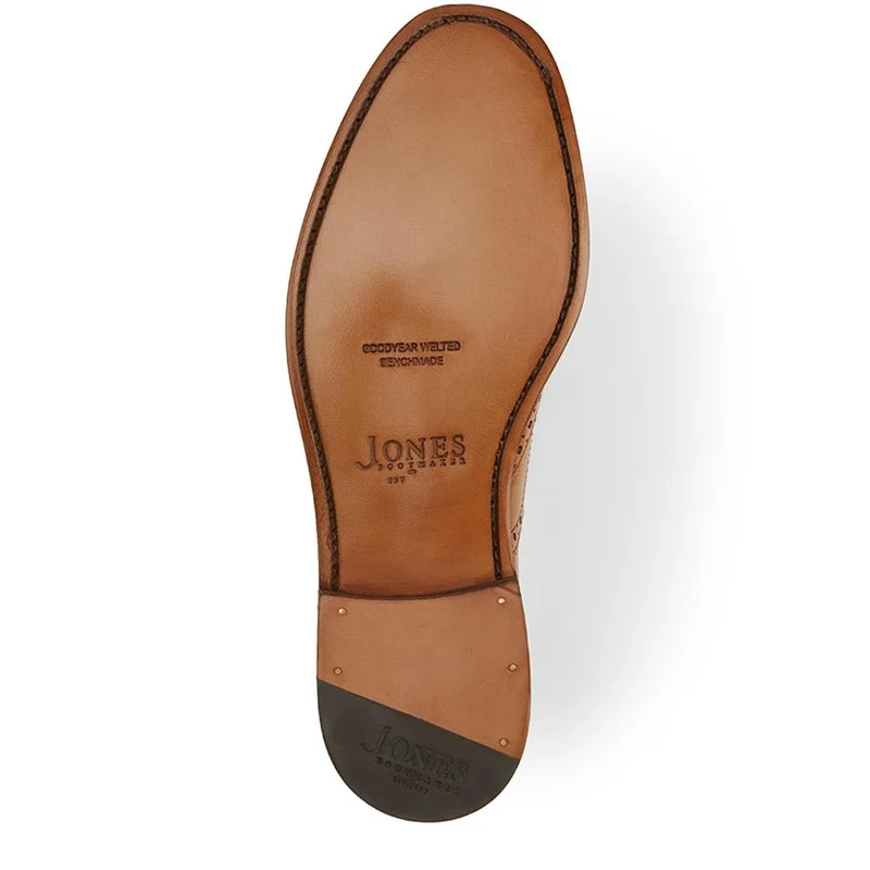 Braxton Leather Brogues - BRAXTON / 326 034 - Tan