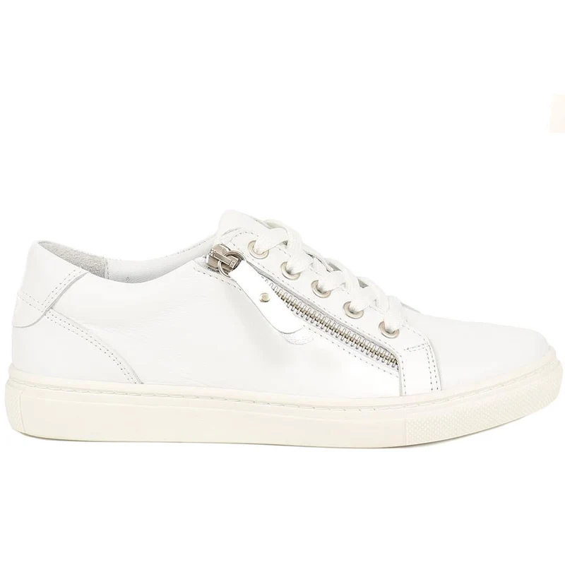 Padova2 Leather Lace-Up Trainers - PADOVA2 / 324 917 - White