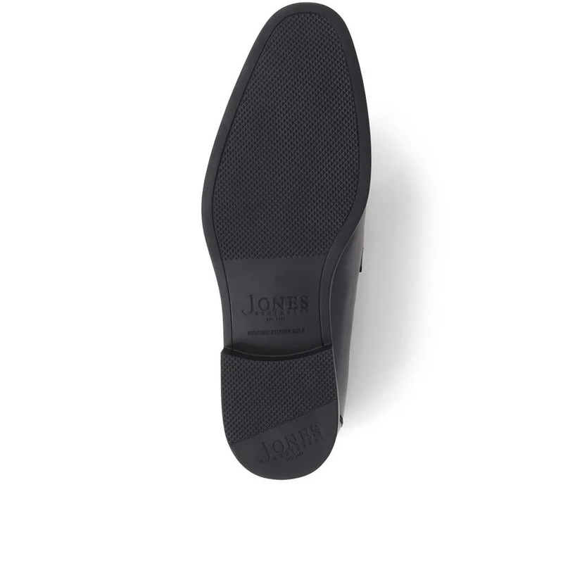 Rushden Leather Penny Loafers - RUSHDEN / 323 643 - Black