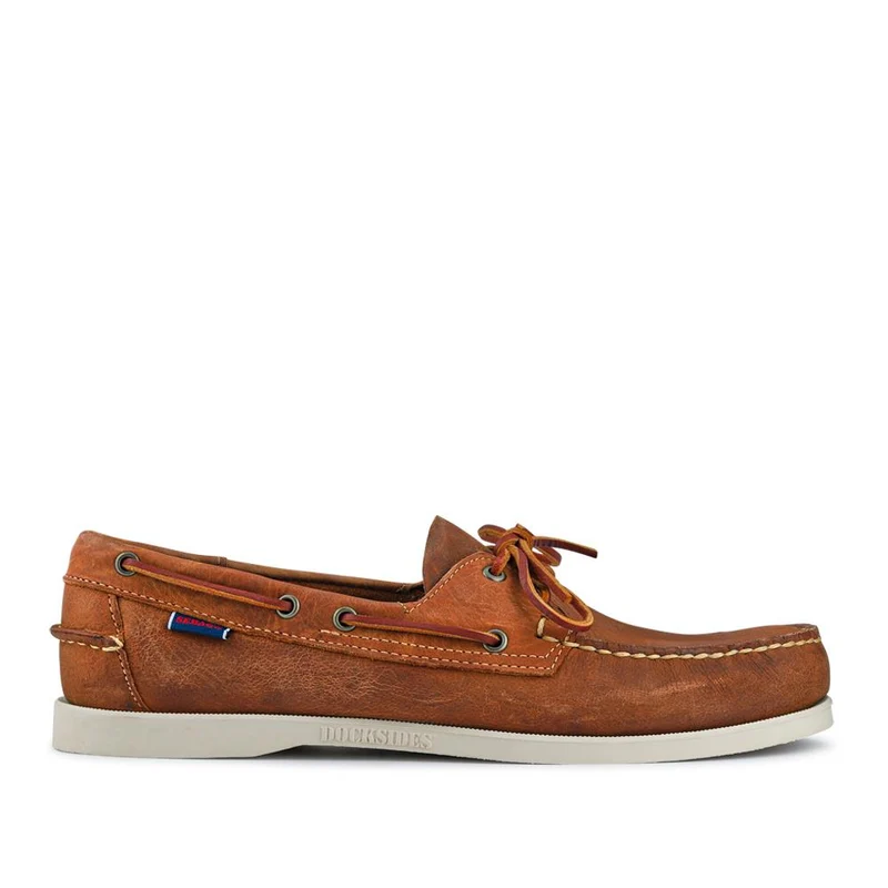 Men's Leather Moccasins - ARDGB41500 / 327 528 - Tan