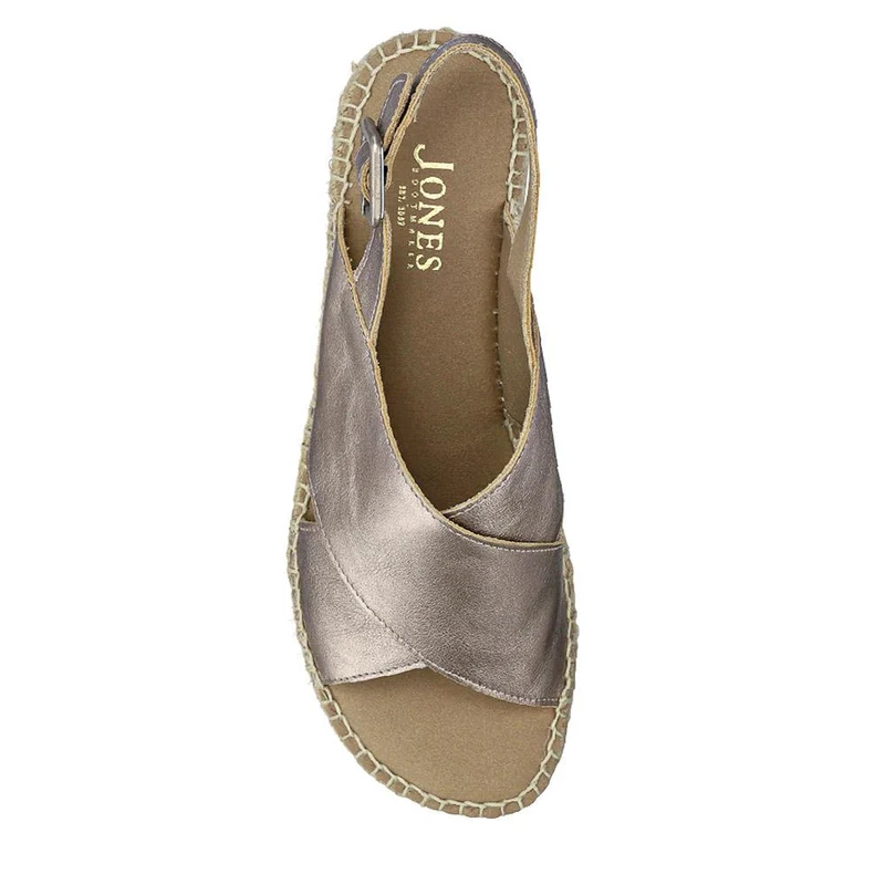 Jessa Leather Sandals - JESSA / 327 520 - Metallic Beige