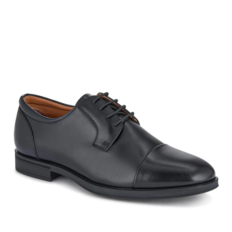 Moore Wide-Fit Leather Derby Shoes - MOORE / 328 098 - Black