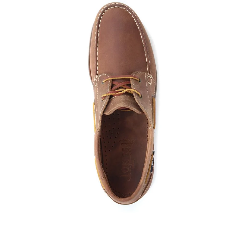 Parsons Leather Boat Shoes - PARSONS / 320 153 - Tobacco