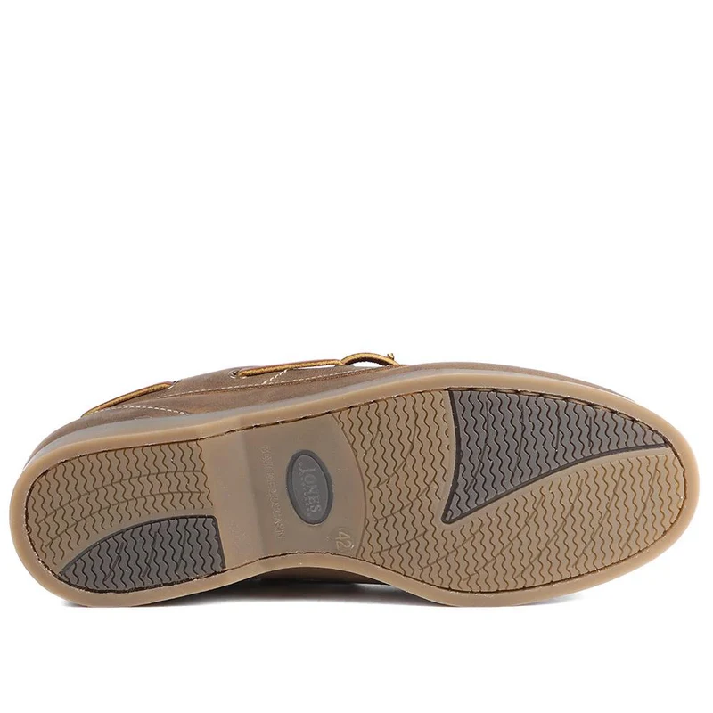 Parsons Leather Boat Shoes - PARSONS / 320 153 - Tobacco