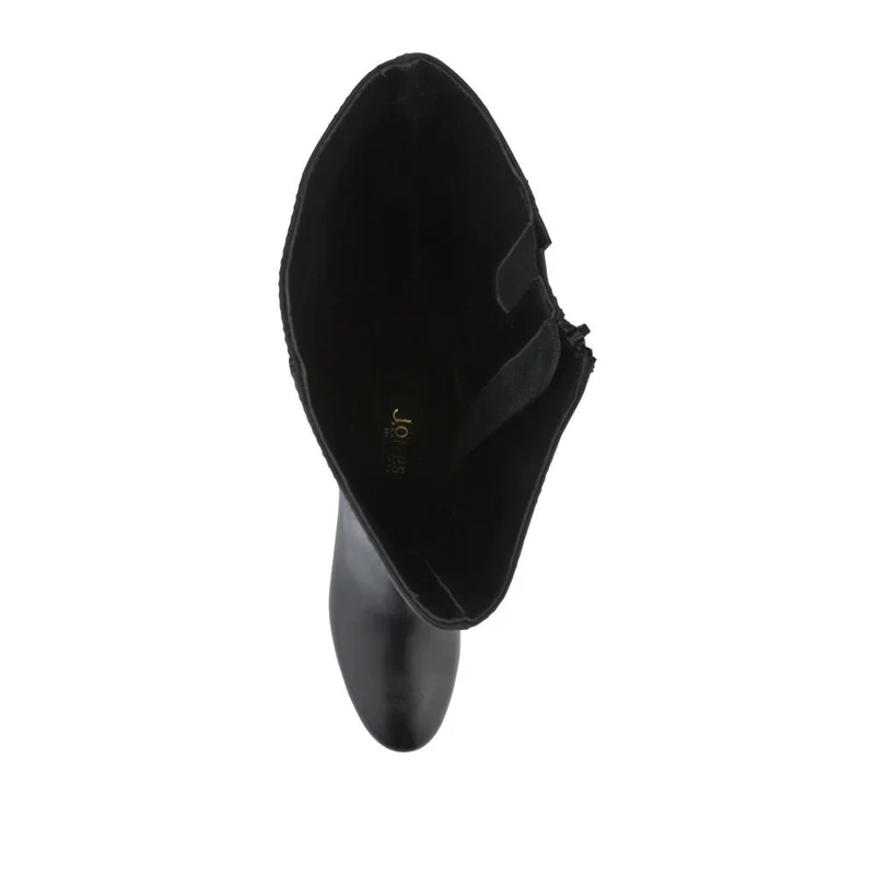 LouLou1 Slim Calf-Fit Long Boots - LOULOU1S / 328 288 - Black Leather