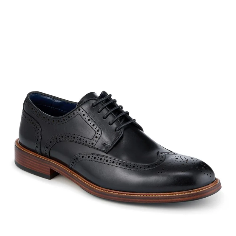 Maisen Smart Leather Lace Up Shoes - MAISEN / 328 623 - Black