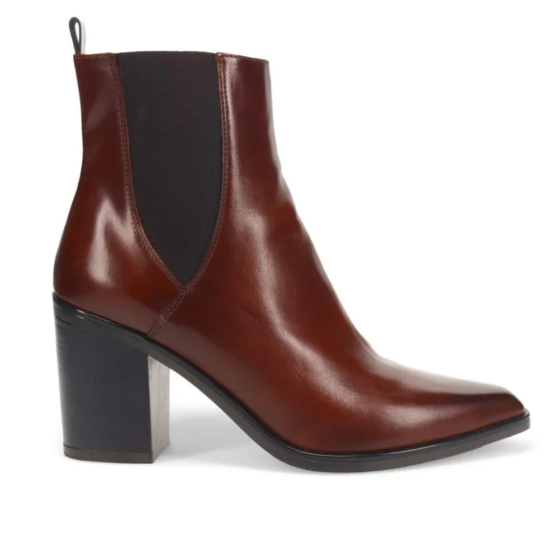 Kalamata Heeled Ankle Boots - KALAMATA / 325 867 - Brown