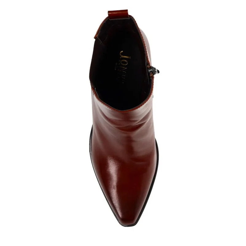 Kalamata Heeled Ankle Boots - KALAMATA / 325 867 - Brown