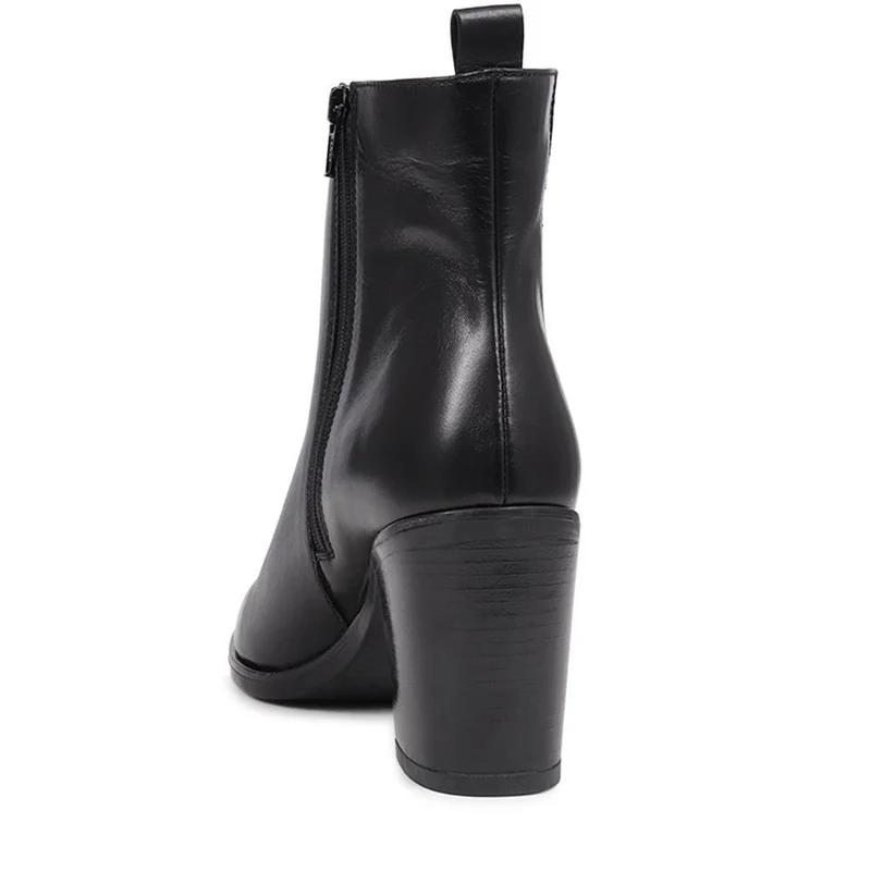Kalamata Heeled Ankle Boots - KALAMATA / 325 867 - Black