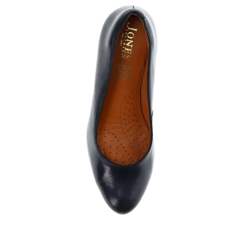 ZoeyWide Leather Court Shoes - ZOEYWIDE / 325 774 - Black Leather