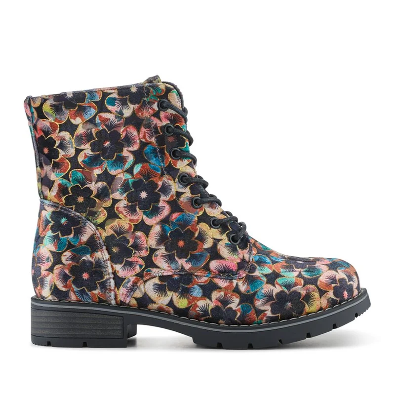 Chunky Lace-Up Ankle Boots - WBINS32015 / 318 884