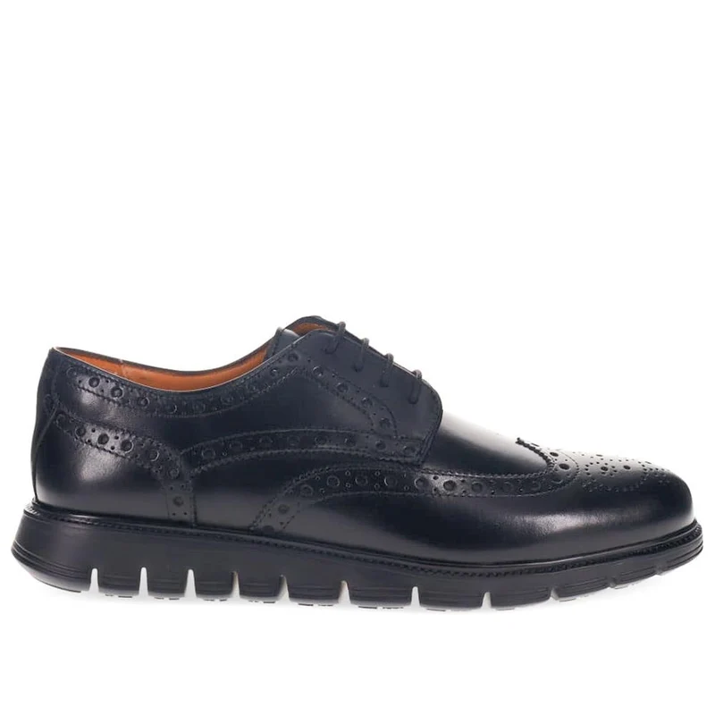 LondonCity2 Brogue Derby Shoes - LONDONCITY2 / 324 967 - Black