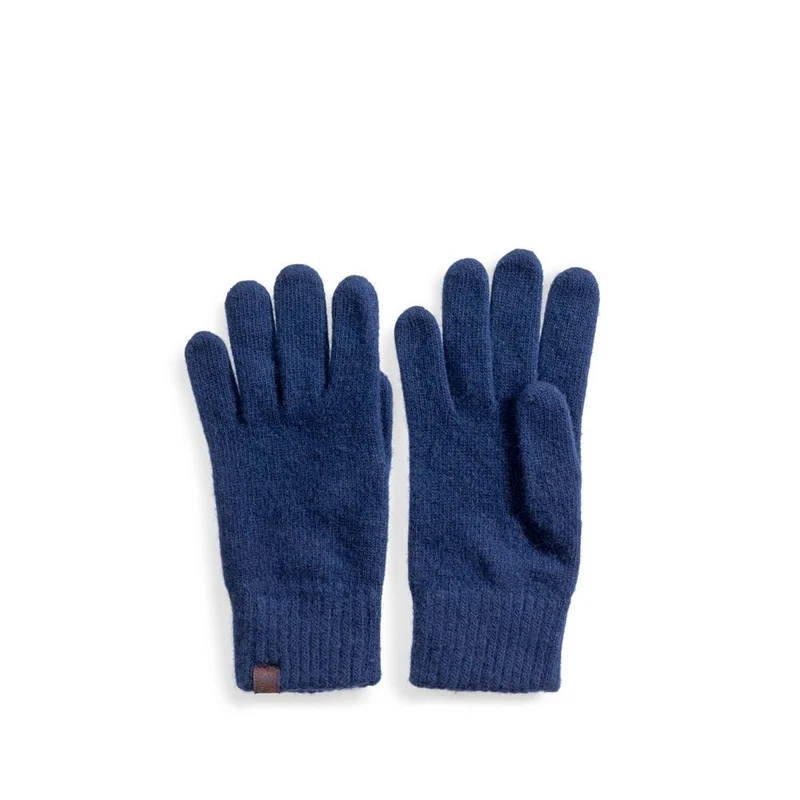 Handschuhe wolle blau