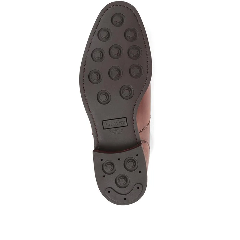 Comanche Wide Fit Goodyear Welted Leather Oxford S - LOA31504 / 317 647 - Brown