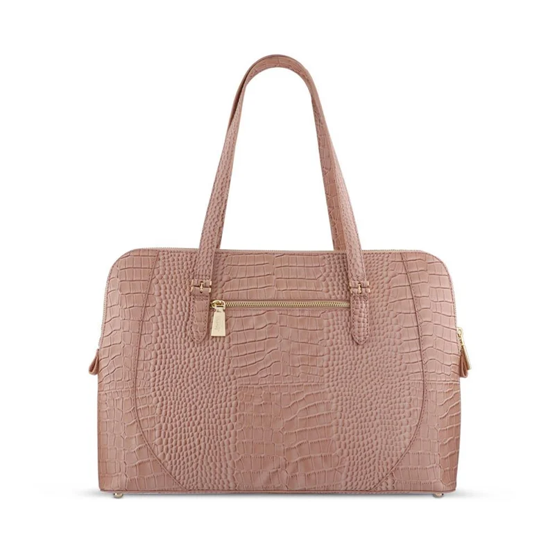 Wynter Croc Leather Shoulder Bag - WYNTER / 324 554