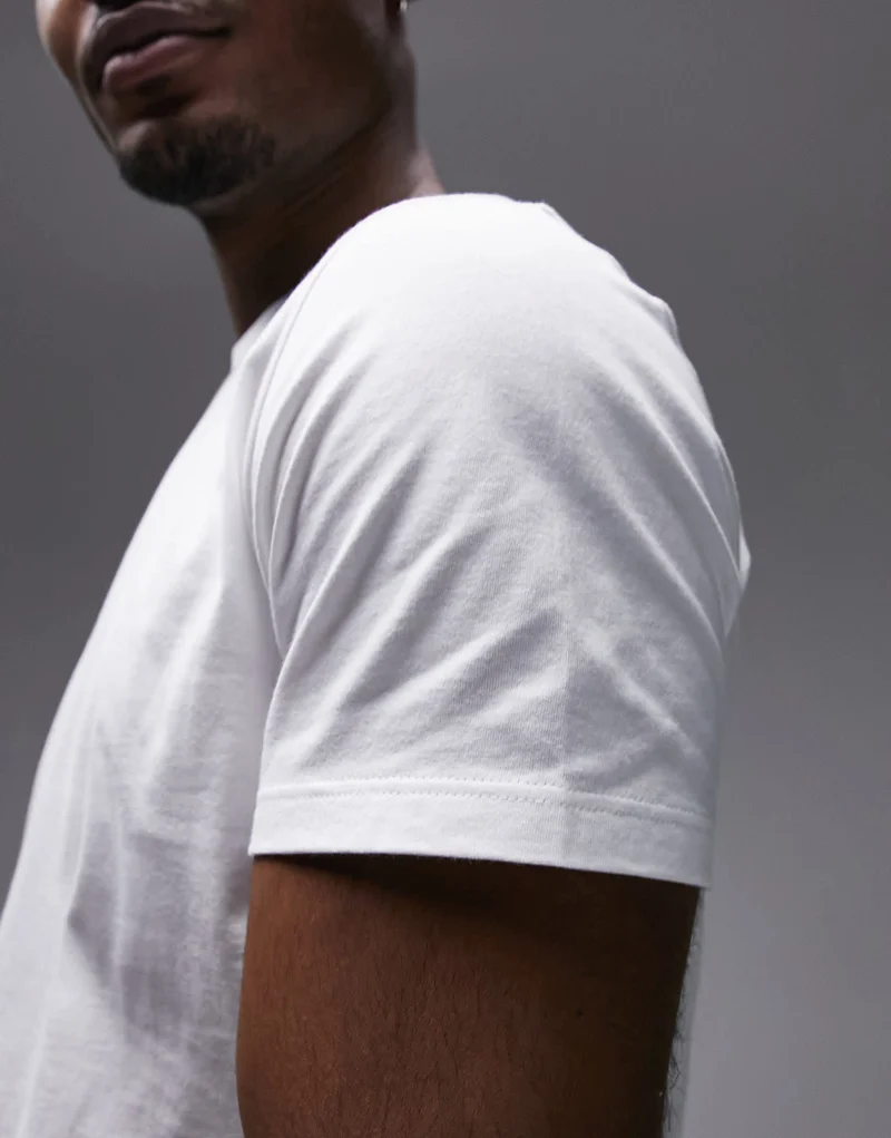 Topman regular fit t-shirt in white