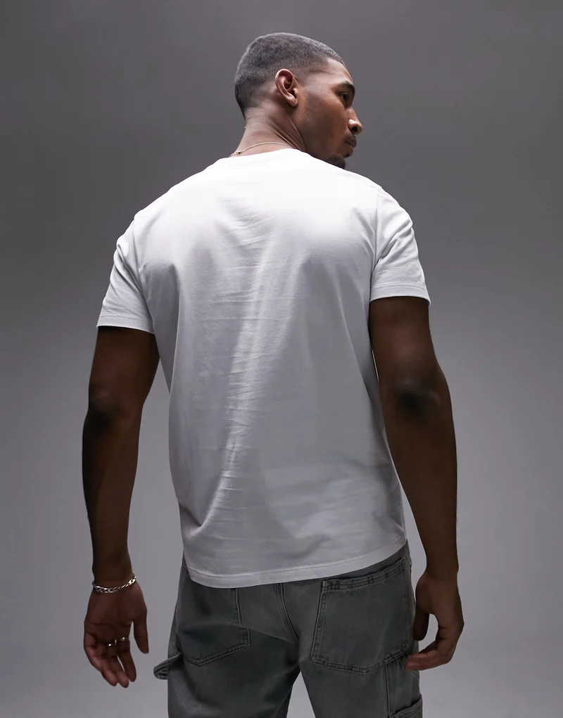 Topman regular fit t-shirt in white