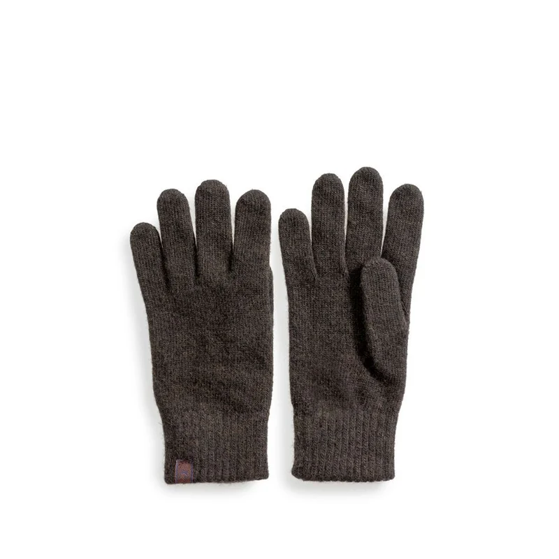 Handschuhe wolle braun