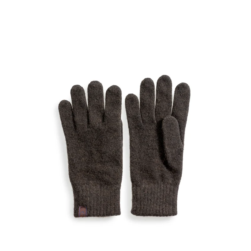 Handschuhe wolle braun
