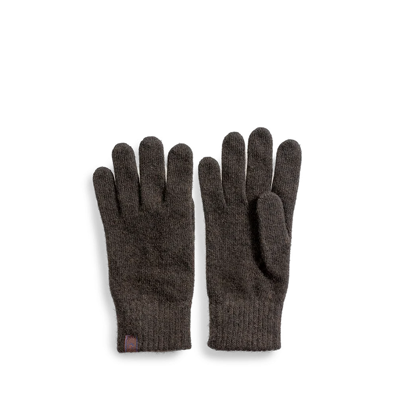 Handschuhe wolle braun