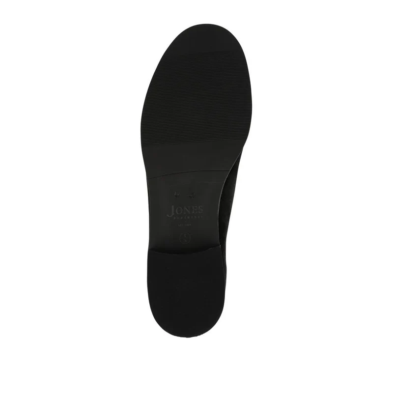 Lex Suede Leather Loafers - LEX / 328 249 - Black Suede