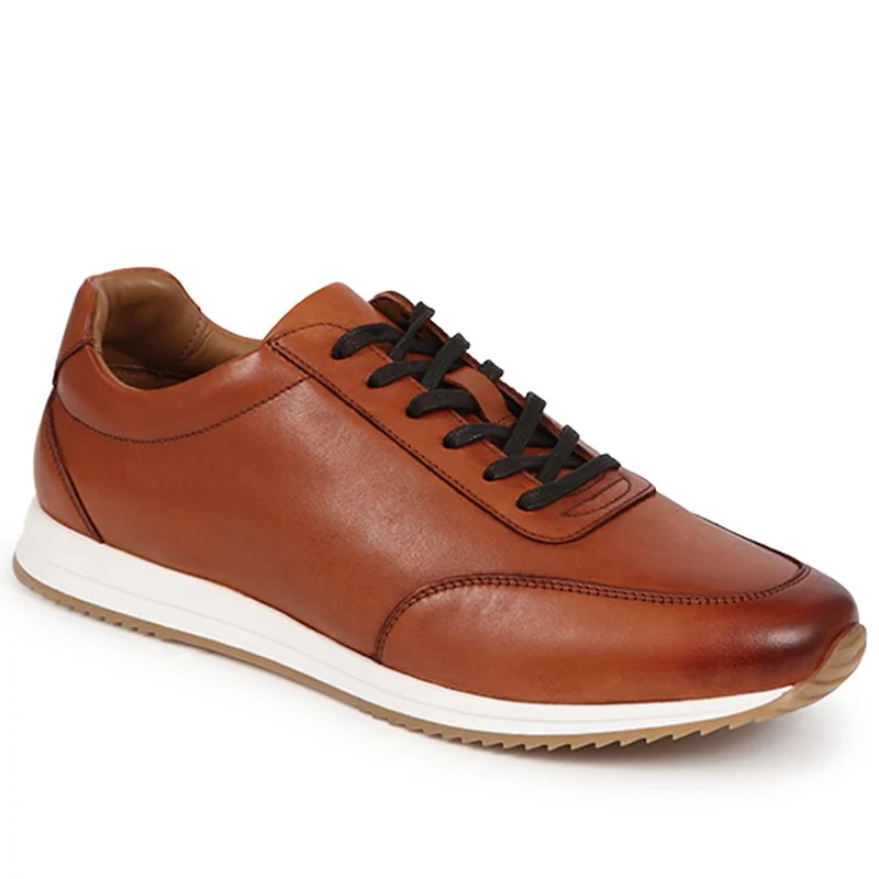 Southend2 Leather Trainers - SOUTHEND2 / 325 111 - Tan