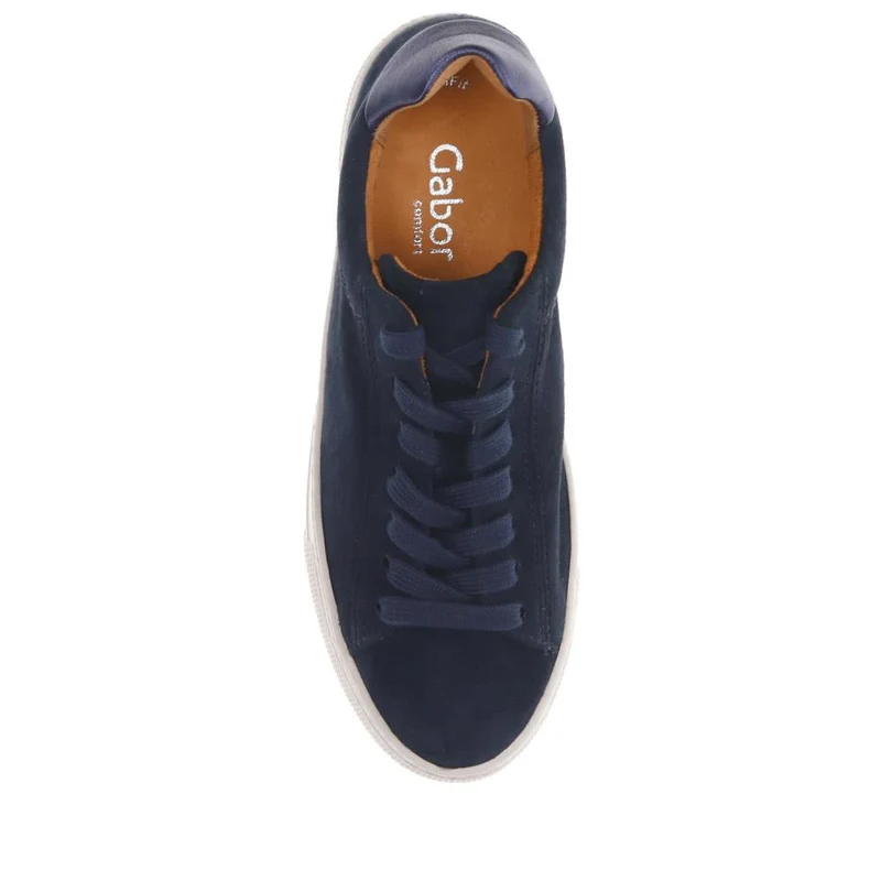 Camrose Leather Chunky Trainers - GAB39514 / 325 071 - Navy