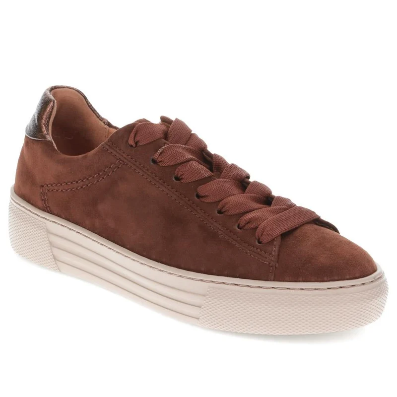 Camrose Leather Chunky Trainers - GAB39514 / 325 071 - Tan