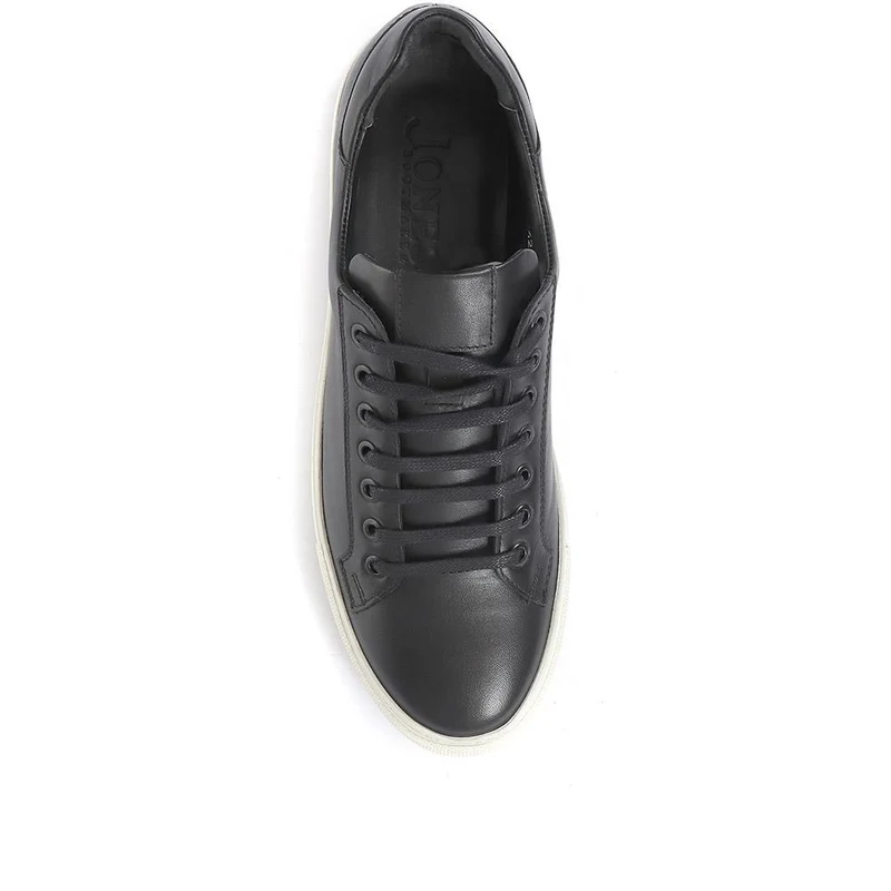 Simon Leather Men's Trainers - SIMON / 319 270 - Black Leather
