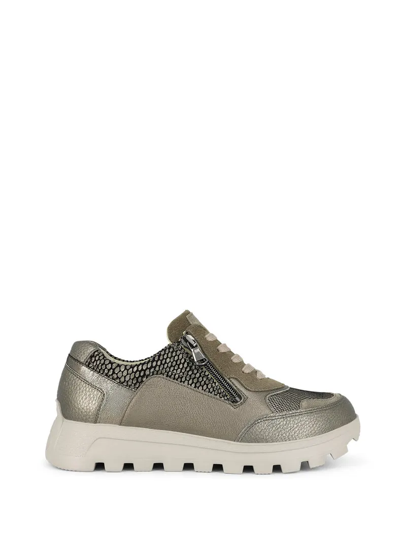 WISBY TAUPE METALLIC