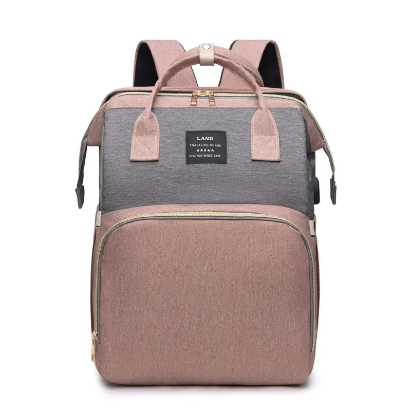 Faltbarer Wickelrucksack mit integrierter Liegefläche