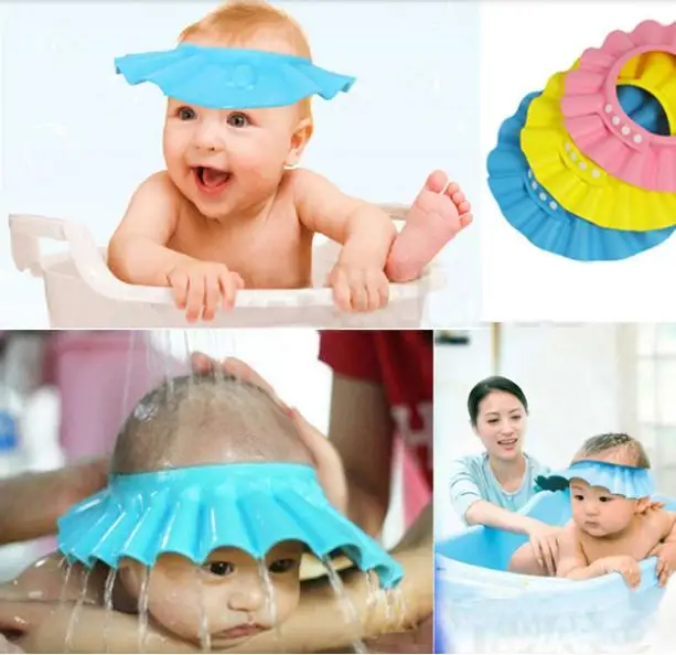 Verstellbare Baby-Duschkappe – Schutz für Augen und Ohren beim Baden