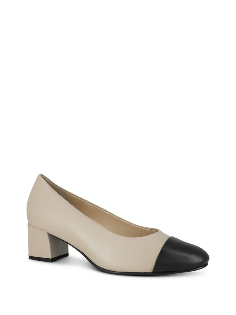 HEPBURN BEIGE~BLACK