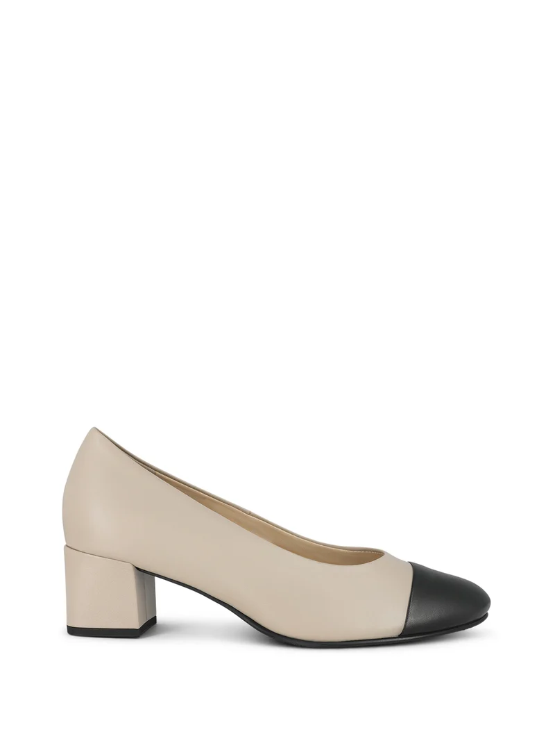HEPBURN BEIGE~BLACK
