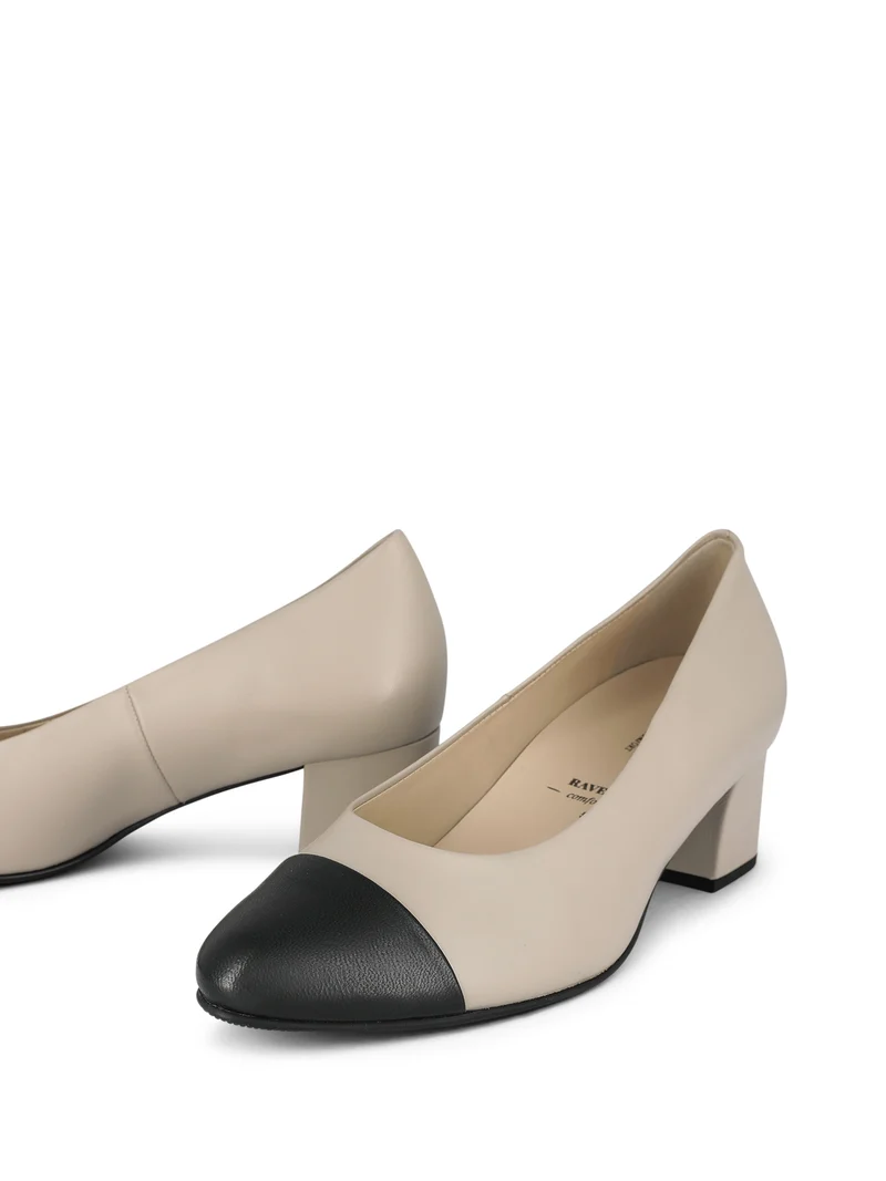 HEPBURN BEIGE~BLACK