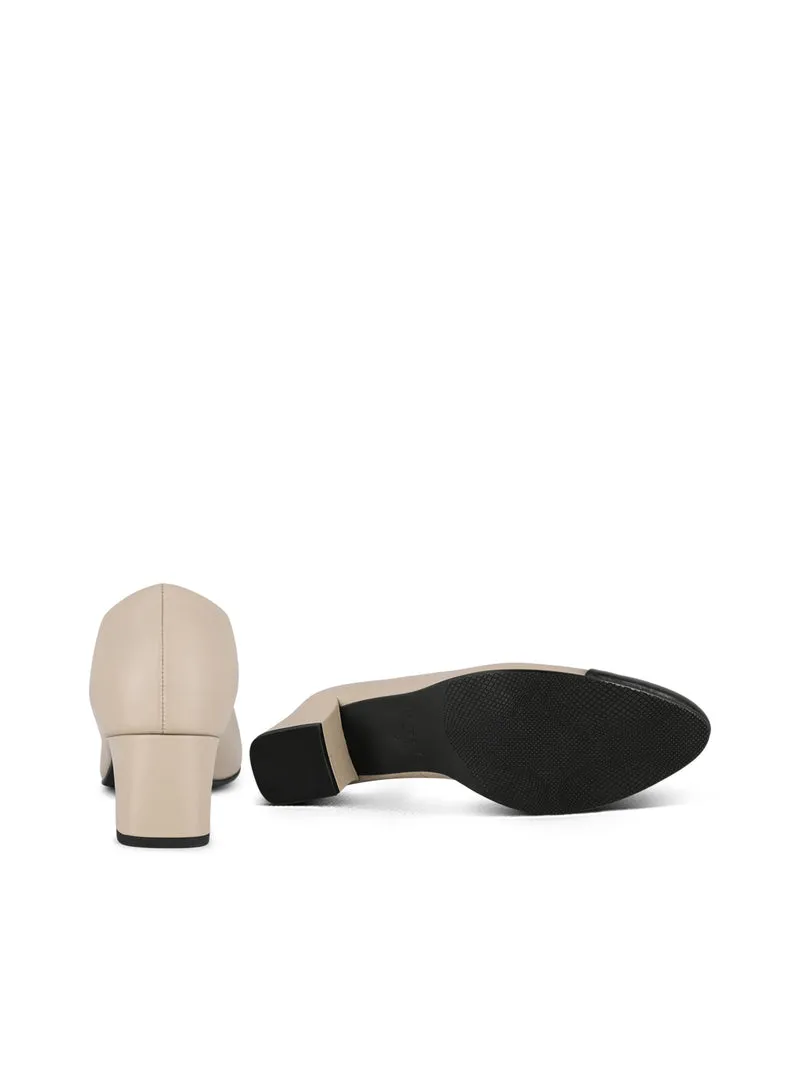 HEPBURN BEIGE~BLACK