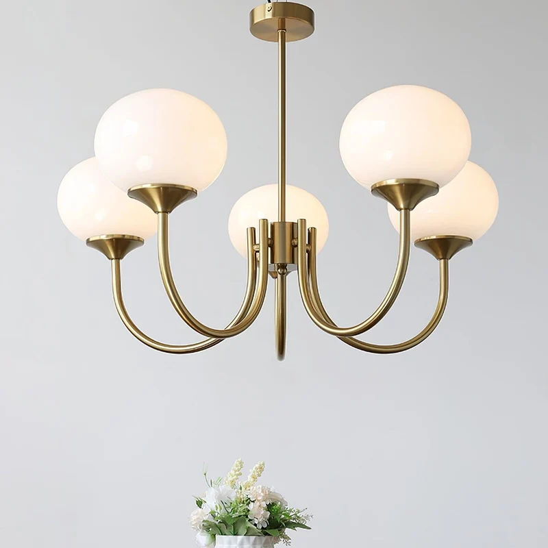 Lumoria Deckenleuchte – Moderne Glaspendelleuchte mit sanftem Wellen-Design
