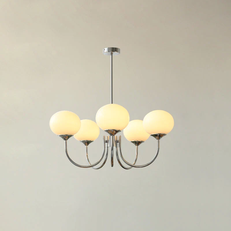 Lumoria Deckenleuchte – Moderne Glaspendelleuchte mit sanftem Wellen-Design