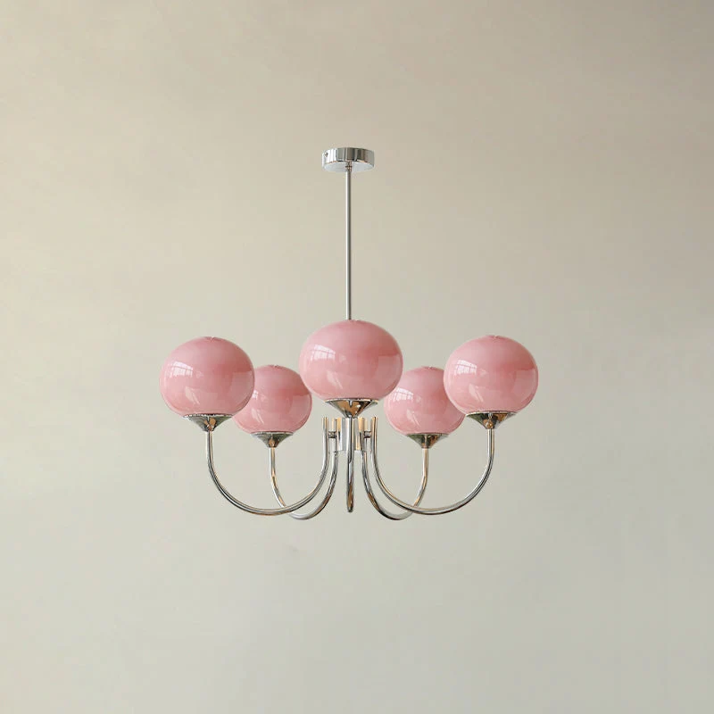 Lumoria Deckenleuchte – Moderne Glaspendelleuchte mit sanftem Wellen-Design