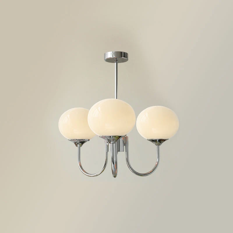 Lumoria Deckenleuchte – Moderne Glaspendelleuchte mit sanftem Wellen-Design