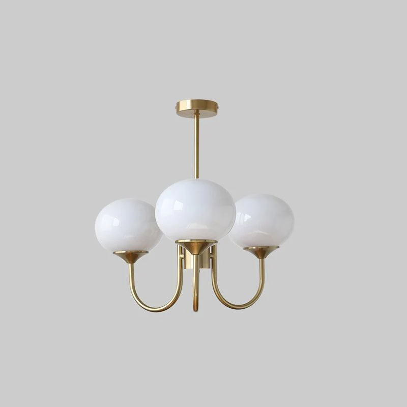 Lumoria Deckenleuchte – Moderne Glaspendelleuchte mit sanftem Wellen-Design