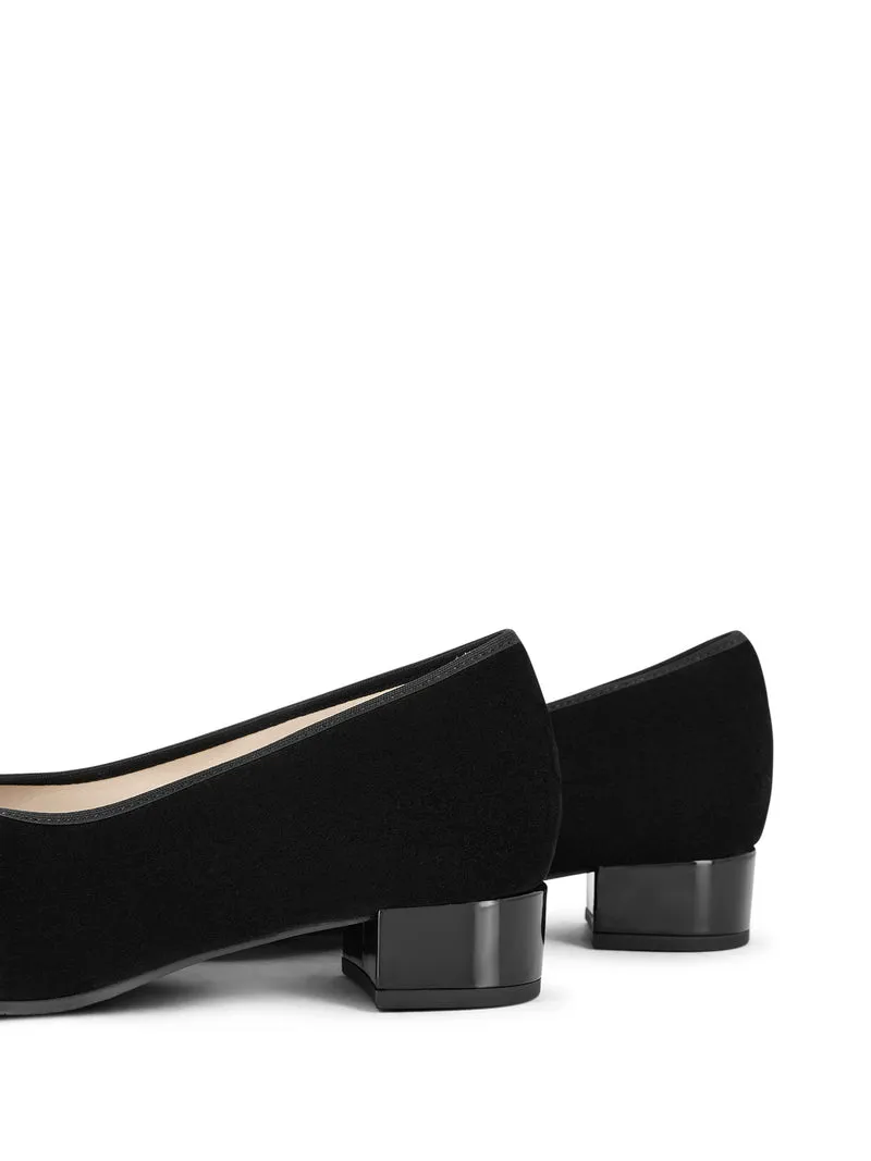 HECKLE BLACK SUEDE